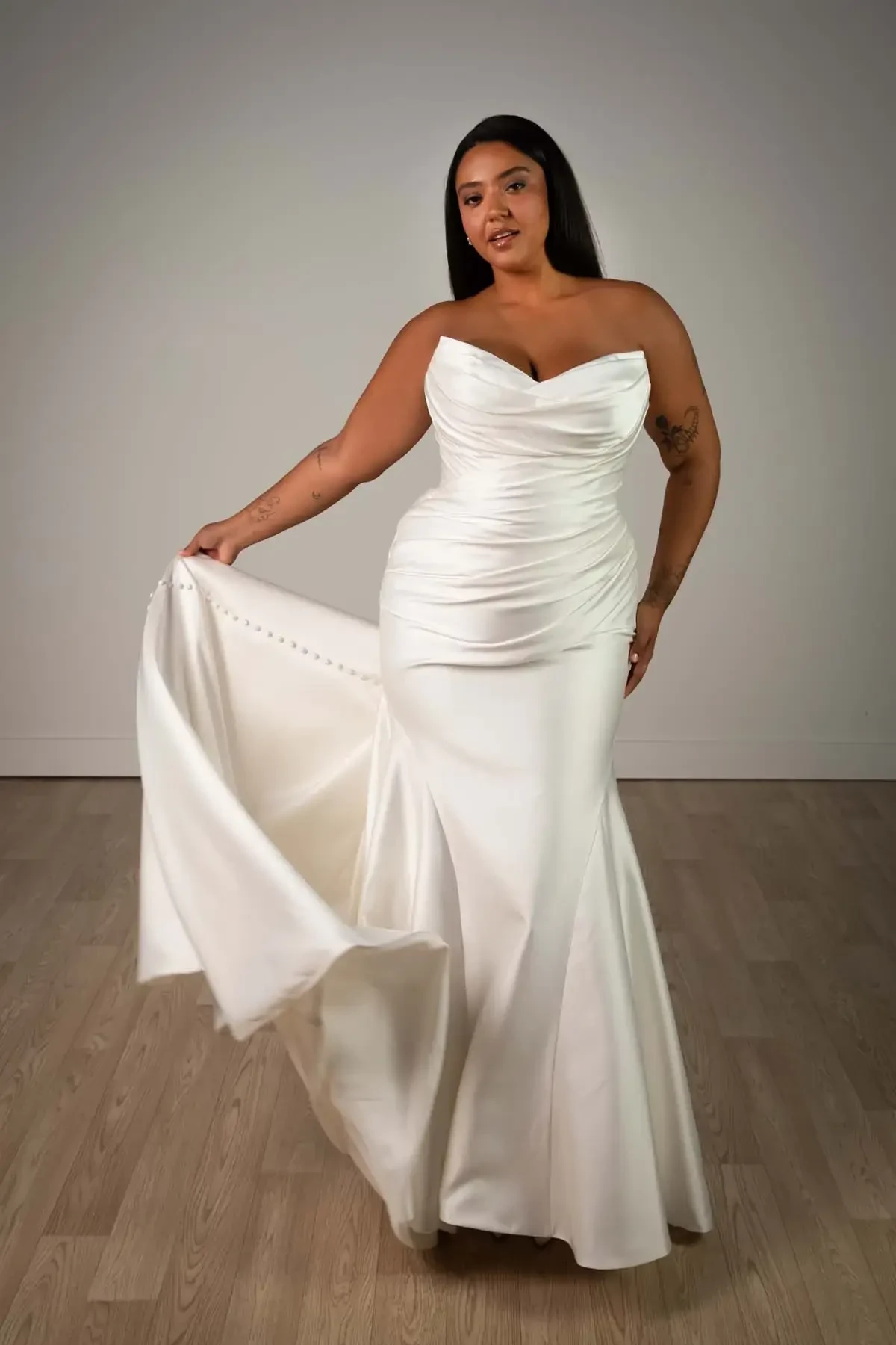 plus size gown